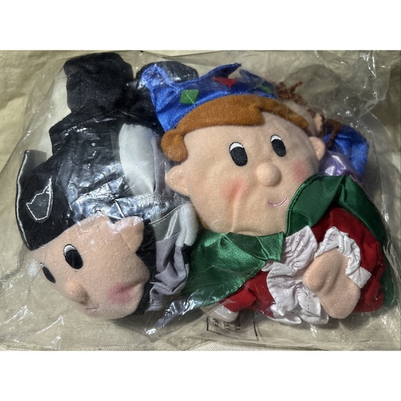 Lillian Vernon Hand Puppets Brand New Lot Of 4 Queen King Holy Knight Unicorn - Picture 2 of 6